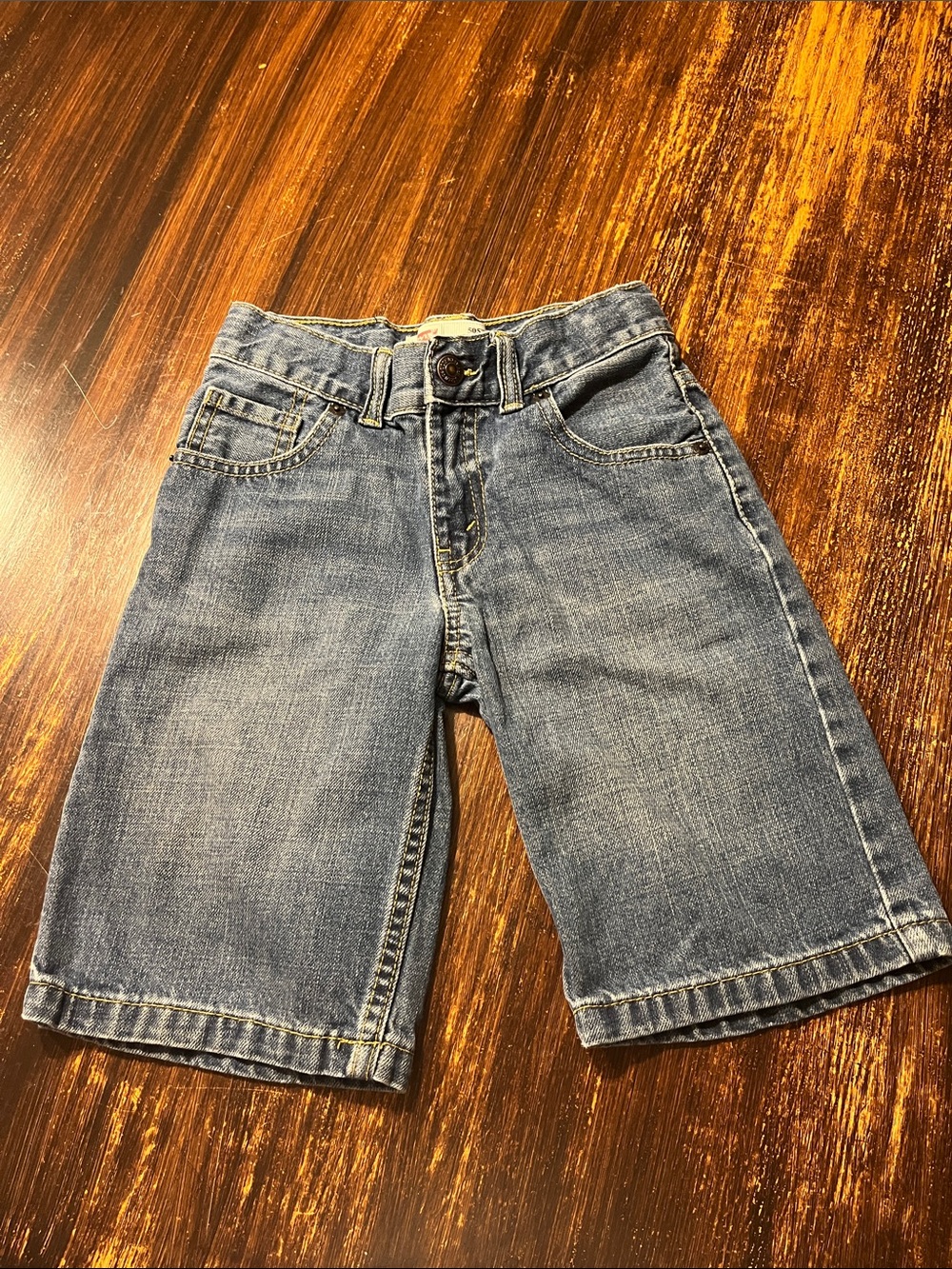 Levi's Kids Denim Shorts in Blue Wash
